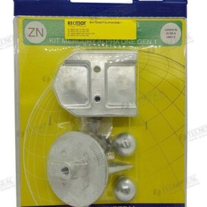 KIT ANODOS ZINC MERCURY ALPHA ONE GEN 1 TENKITALPHAONE/1